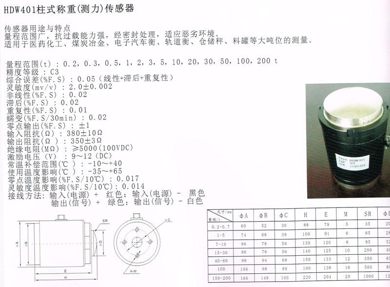 HDW401~式nowgoal365live score_365bet体育官网网址_365直播体育（测力）传感器