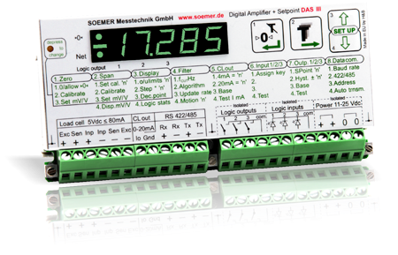 德国SOEMER DASIII数字测量放大器